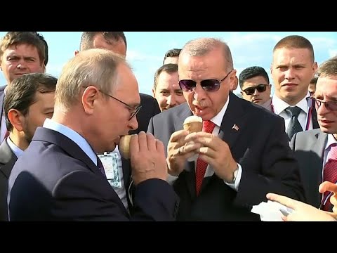 Russland/Trkei: Putin und Erdogan beraten in Moskau de ...