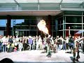 Feuerspucker in Duisburg
