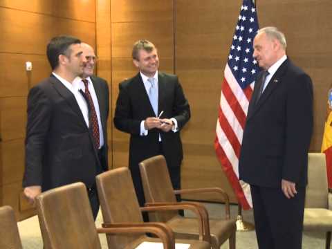 Президент Николае Тимофти встретился с вице-президентом США Джозефом Байденом