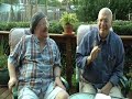 brook duer (l) and bob wenzel (r) discuss stick against stone's audition for the three rivers arts festival in pittsburgh, pa in 1982