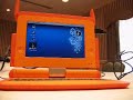 Demo of first One Laptop Per Child prototype