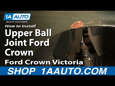 How To Install Replace Upper Ball Joint Ford Crown Victoria 95-02 1AAuto.com