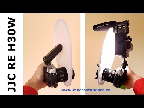 Click aici pentru vizualizare Cum poti utiliza in filmare difuzorul universal pentru blit JJC RE H30W Cum poti utiliza in filmare difuzorul universal pentru blit JJC RE H30W