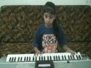 Nandini playing on keyboard Nandini playing on keyboard