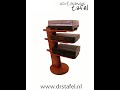 Meubelmakerij drs. tafel : audio meubel 'hijskraan'