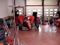 Adam Reece Leaving Pits at Mugello in Ferrari F1 Ex Alesi