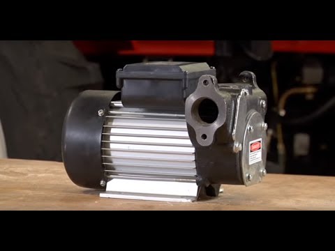 Roughneck Cast Iron Diesel Fuel Transfer Pump - 22 GPM, 120 Volt AC