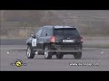 euroncap.comEuro NCAP carried out sine-with-dwell tests according to the ESC GTR global technical regulation, which is based on the US regulation FMVSS126. The testwere completed on all cars whose results were released in 2009. For cars that allowed the ESC system to be switched off, tests were carried out with ESC ON and OFF. Cars were tested by undergoing multiple runs, sometimes as much as 60 per car, each time increasing the steering angle and input. The clip shows the first ESC off test where the car span out. The ESC on test is the one with the same steering input.