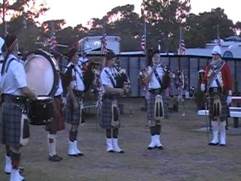 City of Melbourne Pipe and Drum Band Wickham Park Viet Nam Reunion
