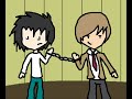 Death Note Fan Flash - L X Light