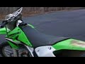 My new kx250 after riding in the mud!