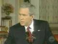 George Bush drunk while giving speech