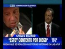 Bilardo habl� con Scioli tras ser confirmado en la Seleccion