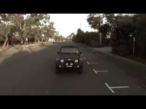 SAFARI Music jeep on a little Cruise - Showing off the Gopro Drone!