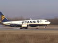 Ryanair Boieng 737- 800 Landing