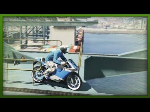 GTA 5 Stunts - Crazy Bike Jumps! - Top 5 Stunts - (GTA V Online Stunts)