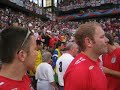 Engalnd v Sweden pre match atmosphere
