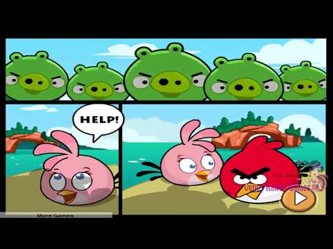 rovio - ゚¨゚✎・✿*゚¨゚✎ GAME DESCRIPTION *.:。✿*゚¨゚✎・✿*゚¨゚✎・ Angry Birds Hero Rescue - Angry Birds Hero Rescue Walkthrough Pink angry bird is in danger.