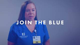 加入蓝色-为什么成为一名护士? - 15秒
