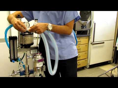 how to leak test an anesthesia machine