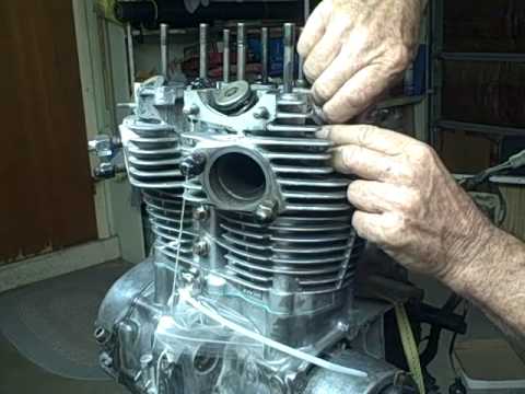 how to rebuild xs650 engine