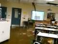 Chemical Filled Pipe Bursts in School Classroom