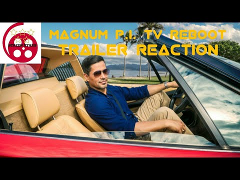 Magnum P.I. Official Trailer Reaction (CBS TV Reboot)