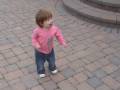 Maddie dancing like a mad thing
