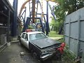 Batman the ride Roller Coaster at Six Flags Great America in Gurnee Illinois Batman the ride Roller Coaster at Six Flags Great America in Gurnee Illinois