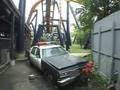 Batman the ride Roller Coaster at Six Flags Great America in Gurnee Illinois