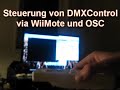 Steuerung von DMXControl via WiiMote und OSC