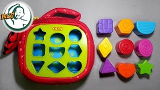 Learn shapes with K 's Kids Patrick Shapes-a-boo