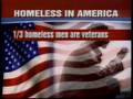 HOMELESS VETERANS ON THE STREETS OF AMERICA