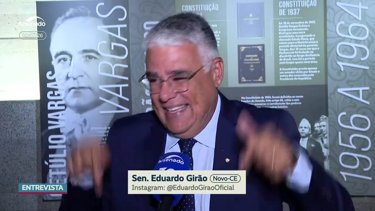 Senador Eduardo Girão questiona baixa atividade do Senado - 2/7/2026