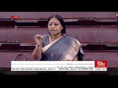 Dr.T.N Seema’s comments on the discussion on The Budget (Railways) 2016-17 Dr.T.N Seema’s comments on the discussion on The Budget (Railways) 2016-17