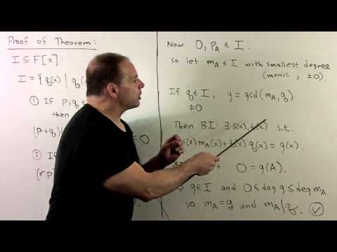 how to prove irreducibility of a polynomial