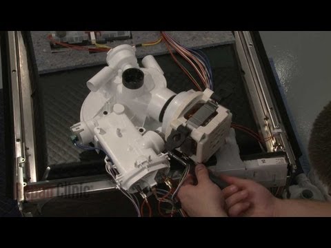 how to repair a dishwasher pump