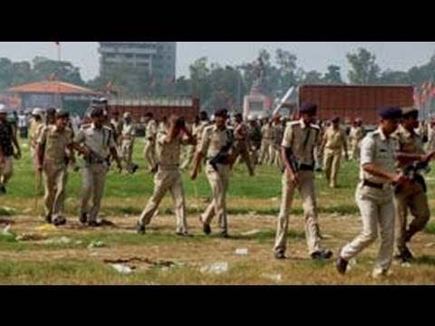 blasts - Five people were killed and at least 80 injured in seven crude bomb explosions in Patna before Narendra Modi arrived to address thousands of supporters and l...