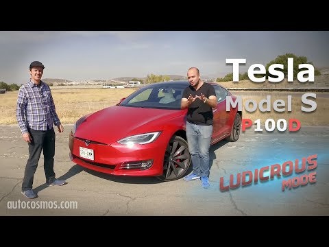 Tesla Model S y Ludicrous Mode a prueba