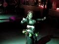 a brief and rare solo from sharon moore of infusion tribal bellydance at the vogue--a seattle industrial/fetish nightclub.