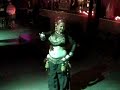 a brief and rare solo from sharon moore of infusion tribal bellydance at the vogue--a seattle industrial/fetish nightclub.