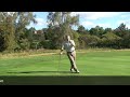 Golf Pro Lesson Hitting Out of Divot