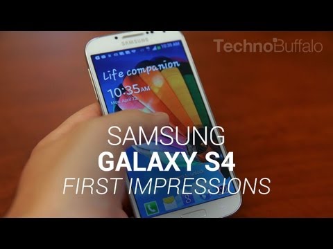 jon4lakers - Samsung Galaxy S4 First Impressions! So it begins, Samsung's first foray into the Full HD market—one that by now has a handful of already very noteworthy dev...