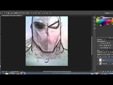 how to draw deathstroke