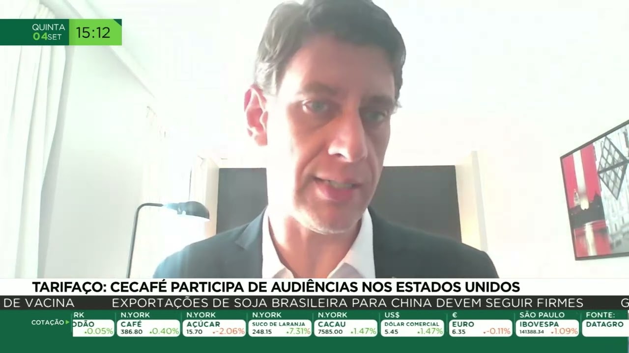 Tarifaço: Cecafé participa de audiência nos Estados Unidos