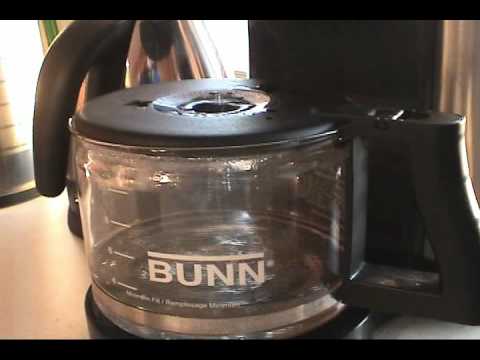 Problem with Bunn NHBX Coffee Maker Lid