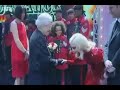 Lady Gaga meets the Queen At  Royal Variety Performance