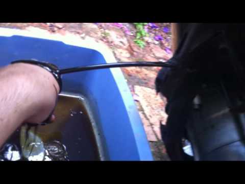 how to change the oil on a yamaha sr 125