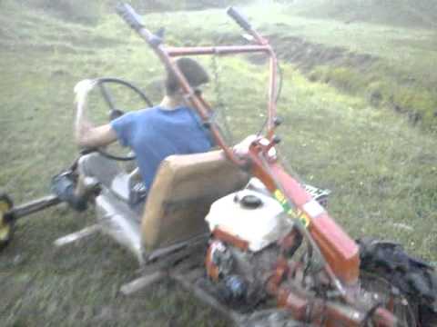 Трактор из мотоблока агро своими руками видео