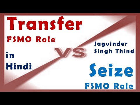 how to repair fsmo roles